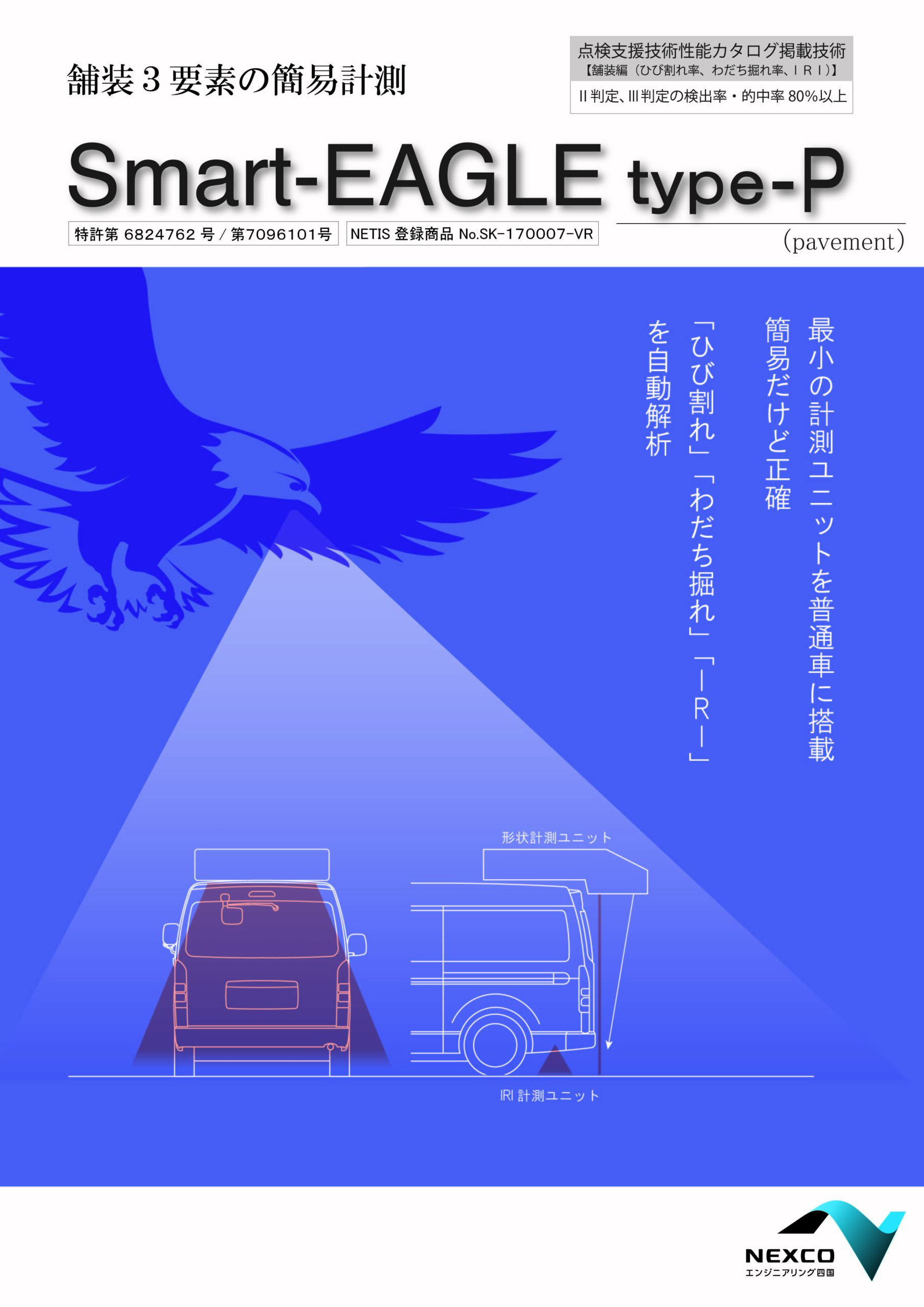Smart-EAGLE type-P（pavement）のカタログ表紙